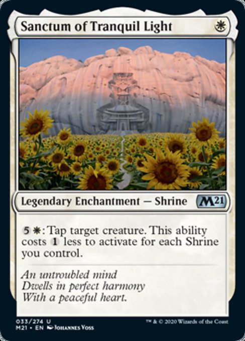 Sanctum of Tranquil Light [Core Set 2021] | Empire Gaming NC