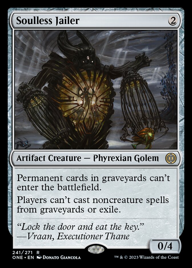 Soulless Jailer [Phyrexia: All Will Be One] | Empire Gaming NC