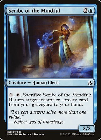 Scribe of the Mindful [Amonkhet] | Empire Gaming NC