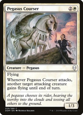 Pegasus Courser [Dominaria] | Empire Gaming NC