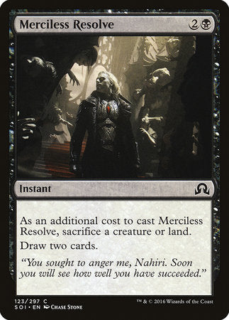 Merciless Resolve [Shadows over Innistrad] | Empire Gaming NC