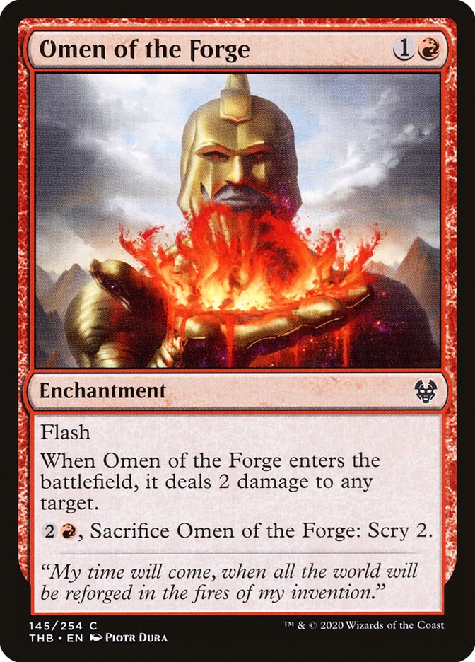 Omen of the Forge [Theros Beyond Death] | Empire Gaming NC