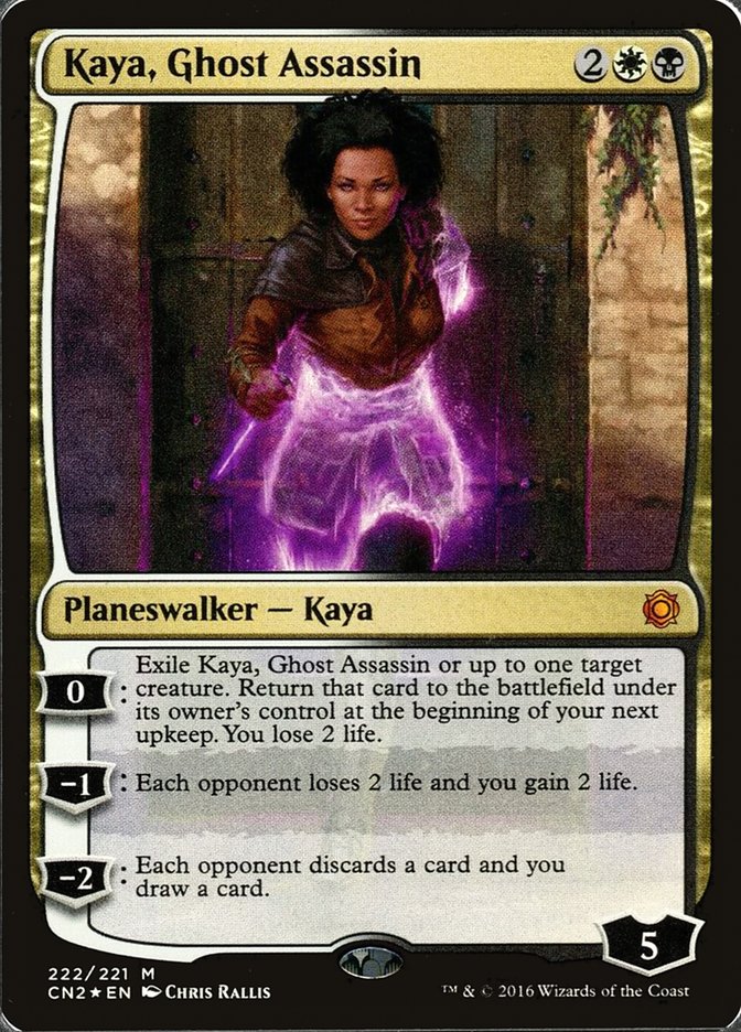 Kaya, Ghost Assassin (222/221) [Conspiracy: Take the Crown] | Empire Gaming NC