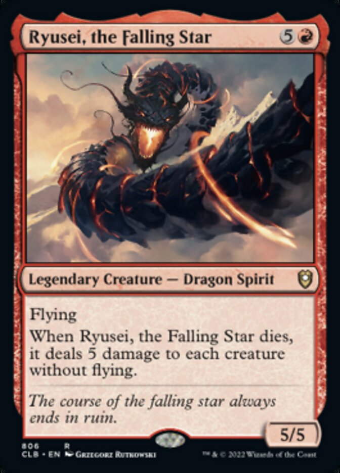 Ryusei, the Falling Star [Commander Legends: Battle for Baldur's Gate] | Empire Gaming NC