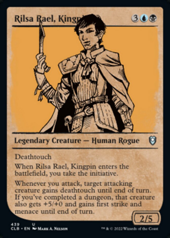 Rilsa Rael, Kingpin (Showcase) [Commander Legends: Battle for Baldur's Gate] | Empire Gaming NC