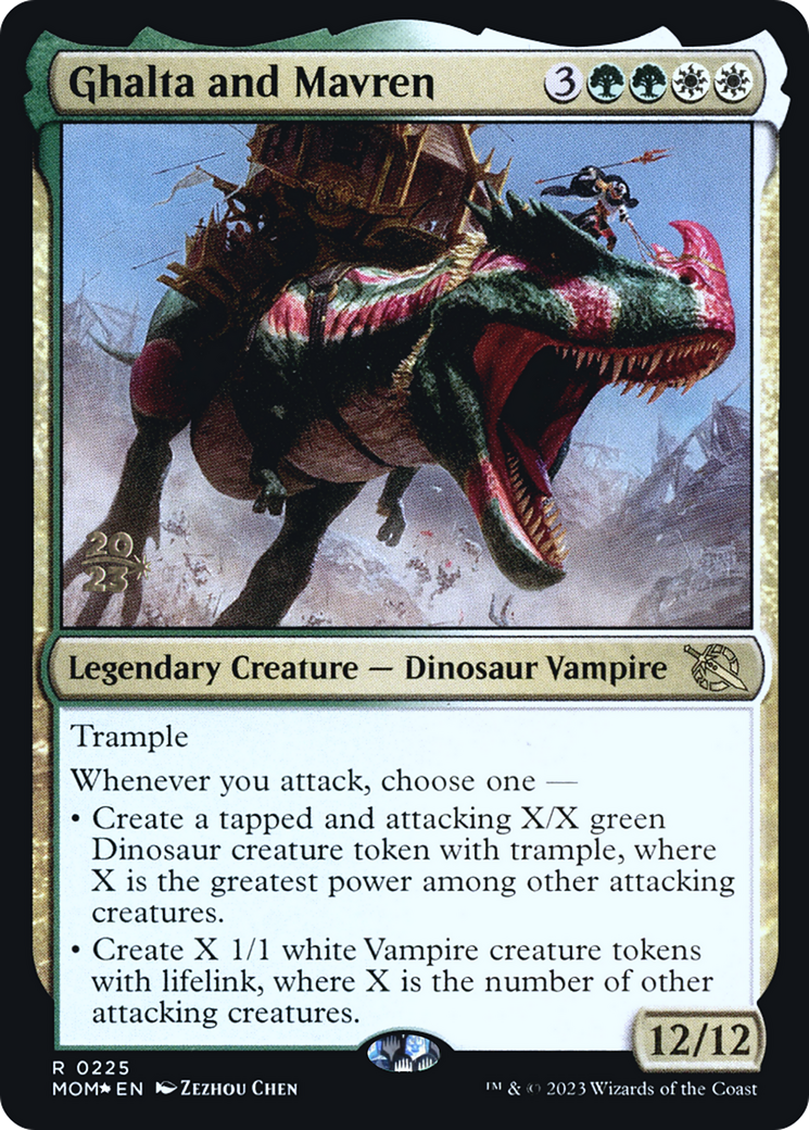 Ghalta and Mavren [March of the Machine Prerelease Promos] | Empire Gaming NC