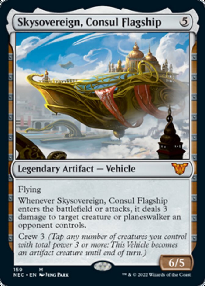 Skysovereign, Consul Flagship [Kamigawa: Neon Dynasty Commander] | Empire Gaming NC