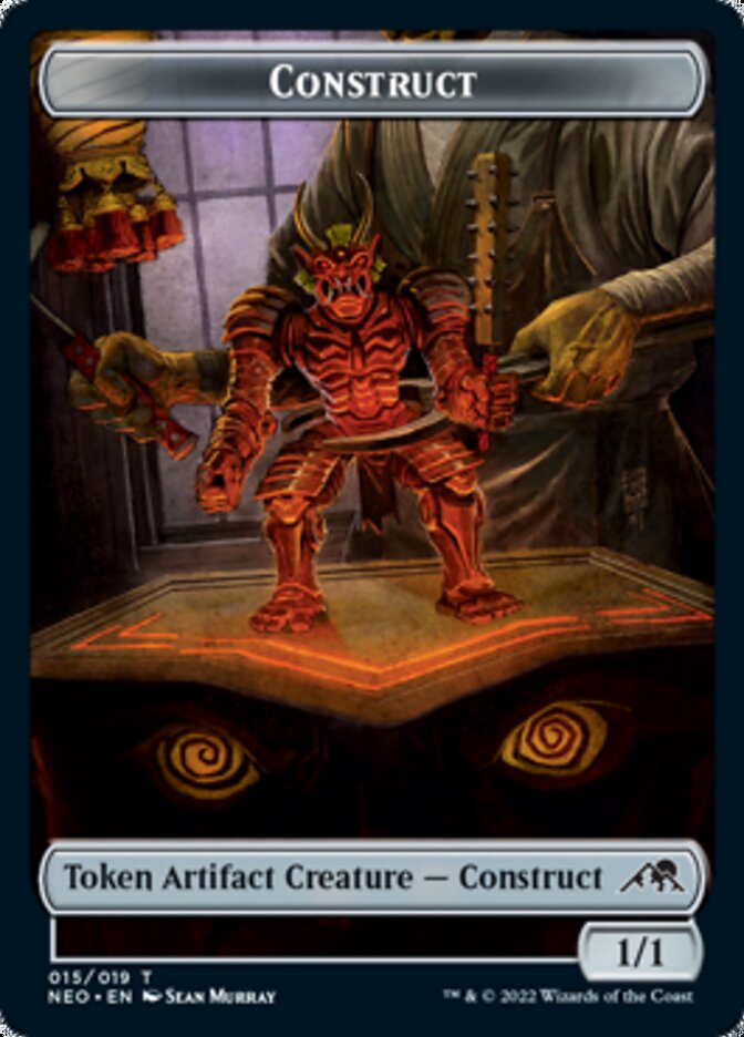 Construct (015) // Blood (017) Double-sided Token [Challenger Decks 2022 Tokens] | Empire Gaming NC