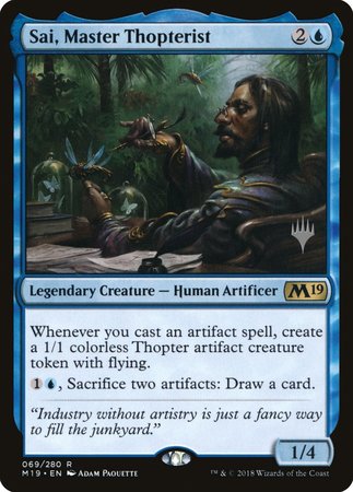 Sai, Master Thopterist [Core Set 2019 Promos] | Empire Gaming NC