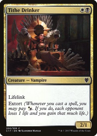 Tithe Drinker [Commander 2017] | Empire Gaming NC