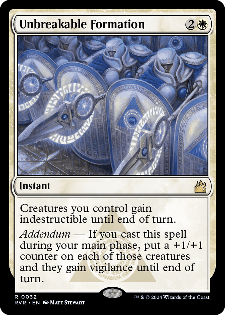 Unbreakable Formation [Ravnica Remastered] | Empire Gaming NC