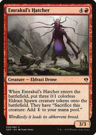 Emrakul's Hatcher [Duel Decks: Zendikar vs. Eldrazi] | Empire Gaming NC