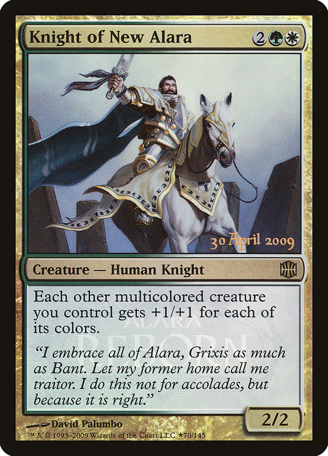 Knight of New Alara (Launch) [Alara Reborn Promos] | Empire Gaming NC