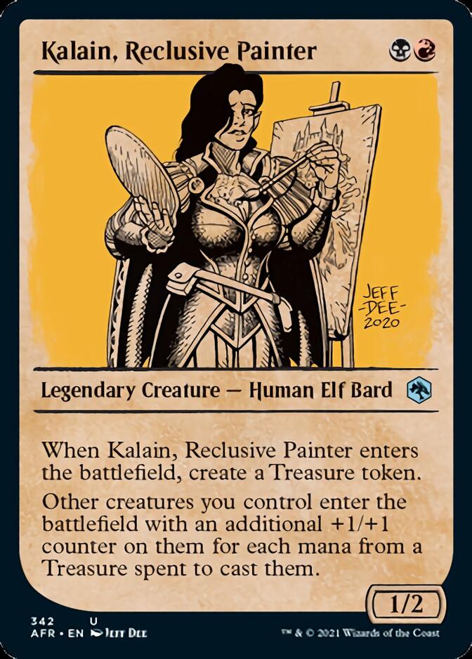 Kalain, Reclusive Painter (Showcase) [Dungeons & Dragons: Adventures in the Forgotten Realms] | Empire Gaming NC