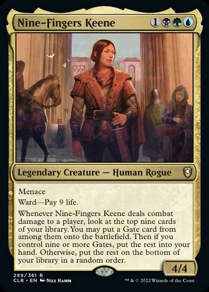 Nine-Fingers Keene [Commander Legends: Battle for Baldur's Gate] | Empire Gaming NC