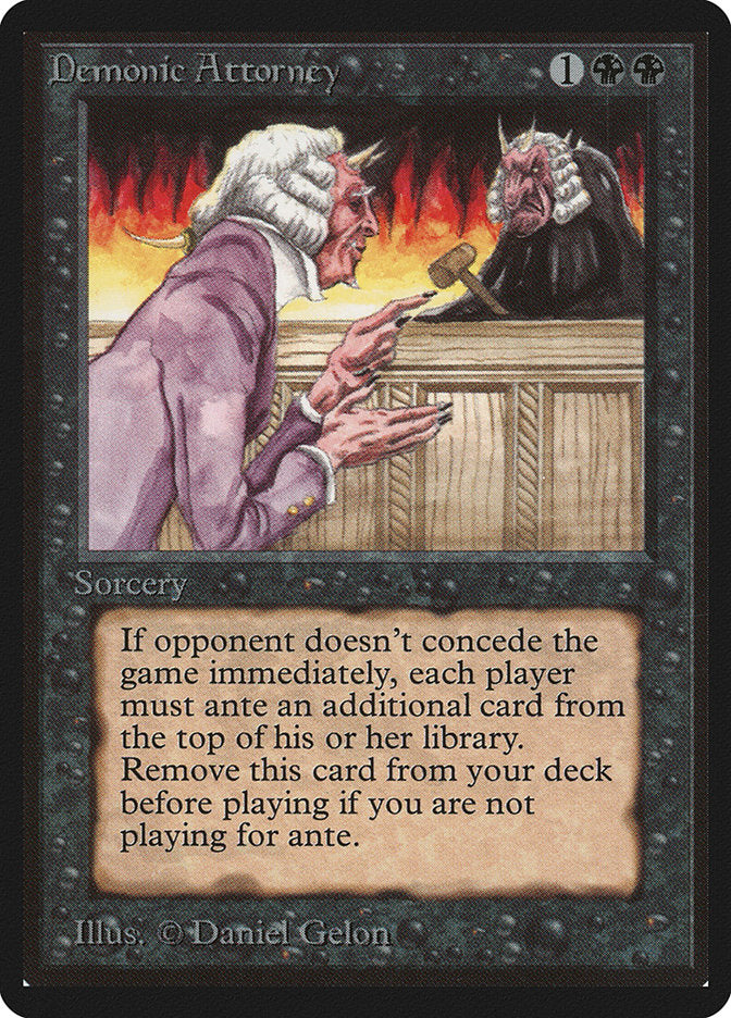 Demonic Attorney [Limited Edition Beta] | Empire Gaming NC