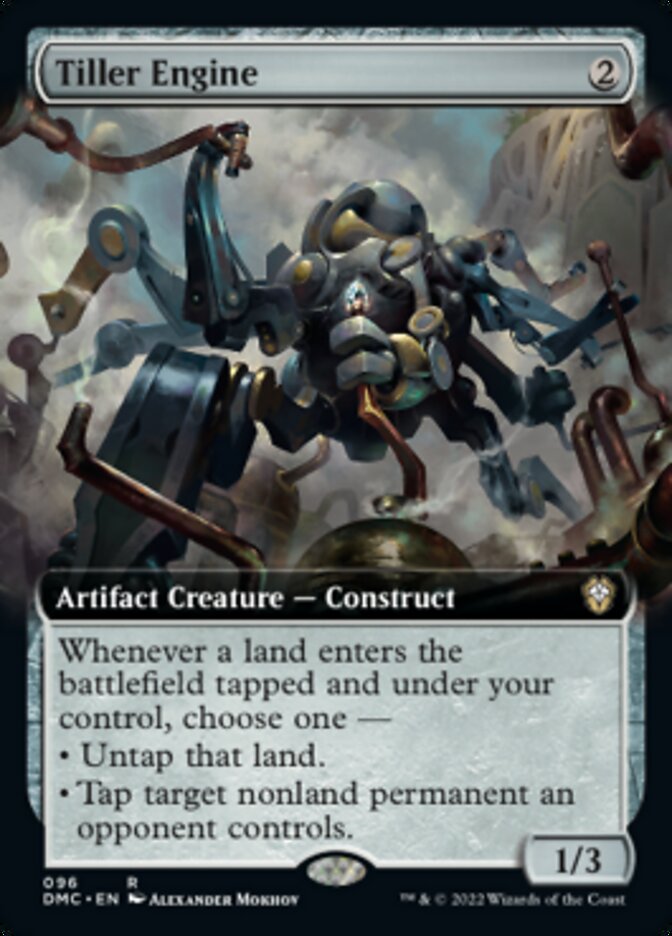 Tiller Engine (Extended Art) [Dominaria United Commander] | Empire Gaming NC