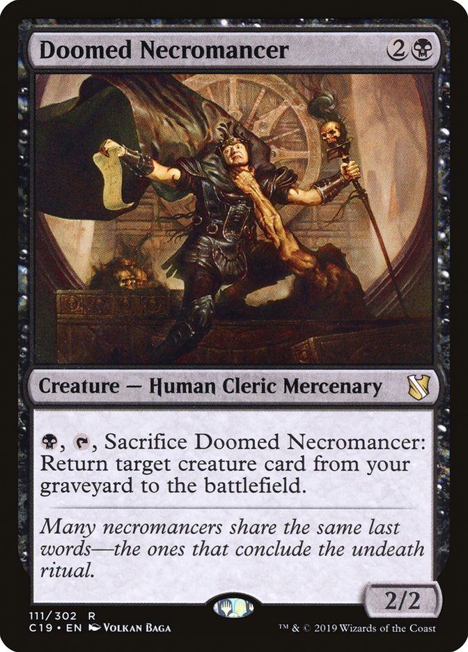 Doomed Necromancer [Commander 2019] | Empire Gaming NC