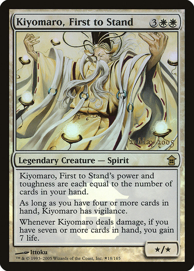 Kiyomaro, First to Stand [Saviors of Kamigawa Promos] | Empire Gaming NC