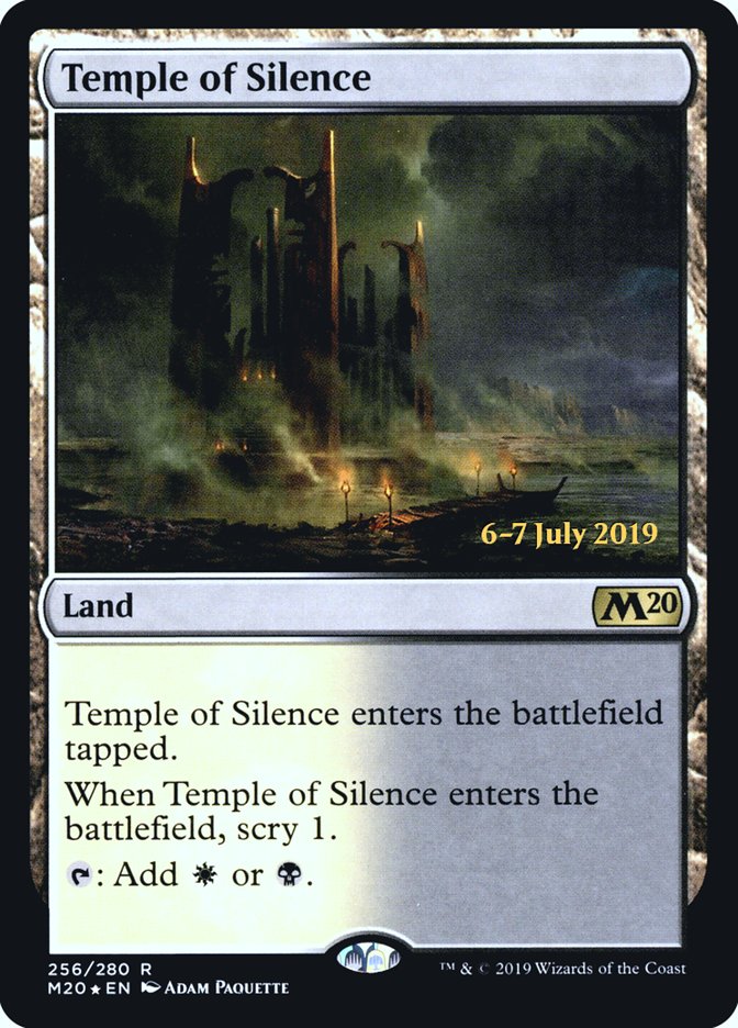 Temple of Silence  [Core Set 2020 Prerelease Promos] | Empire Gaming NC