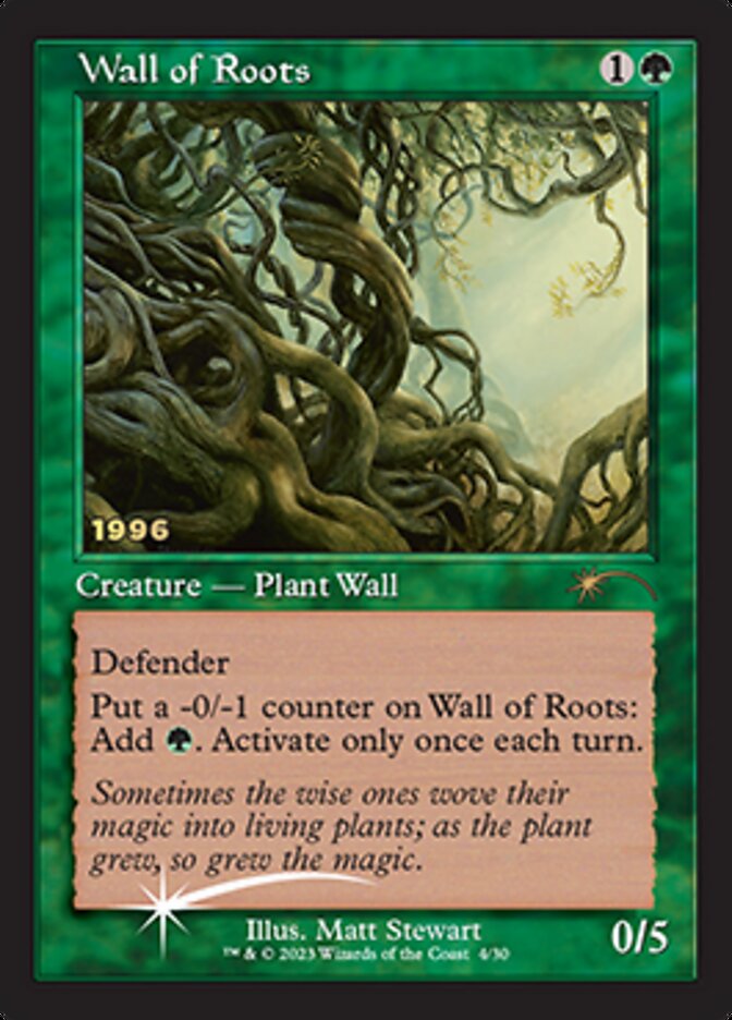 Wall of Roots [30th Anniversary Promos] | Empire Gaming NC