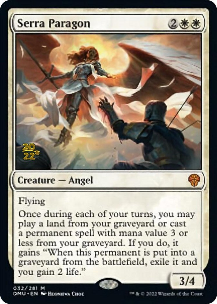 Serra Paragon [Dominaria United Prerelease Promos] | Empire Gaming NC