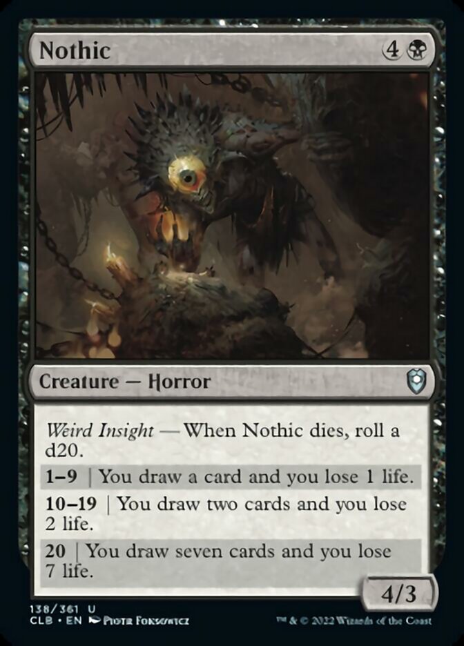 Nothic [Commander Legends: Battle for Baldur's Gate] | Empire Gaming NC