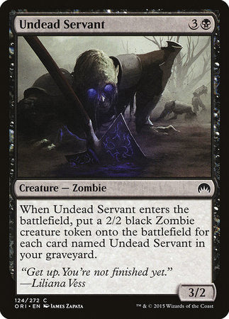 Undead Servant [Magic Origins] | Empire Gaming NC