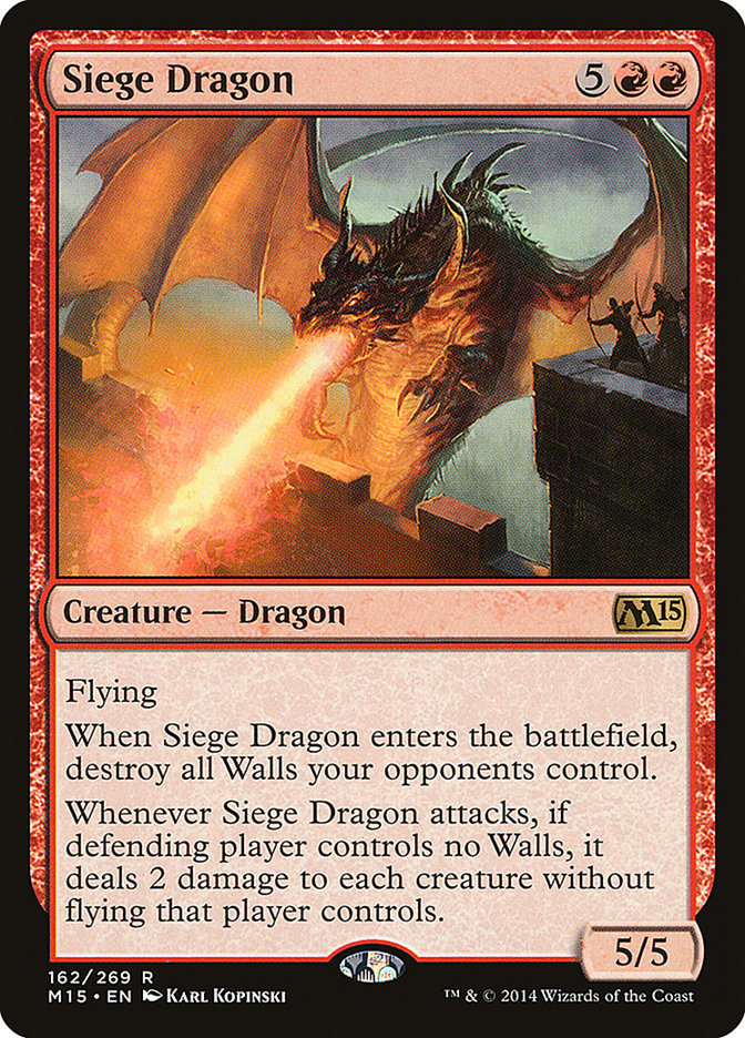 Siege Dragon [Magic 2015] | Empire Gaming NC