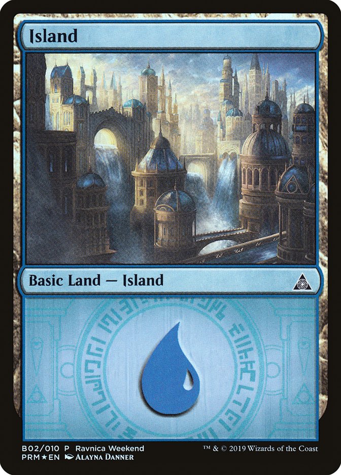 Island (B02) [Ravnica Allegiance Guild Kit] | Empire Gaming NC