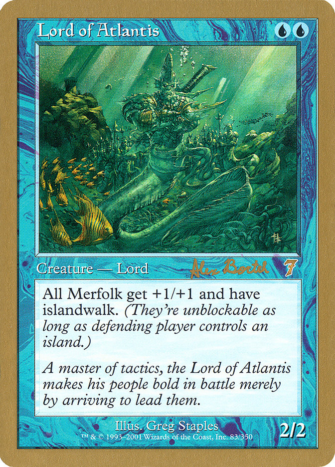 Lord of Atlantis (Alex Borteh) [World Championship Decks 2001] | Empire Gaming NC