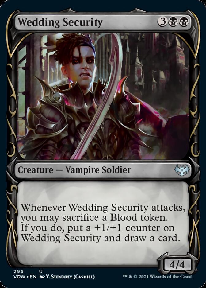 Wedding Security (Showcase Fang Frame) [Innistrad: Crimson Vow] | Empire Gaming NC