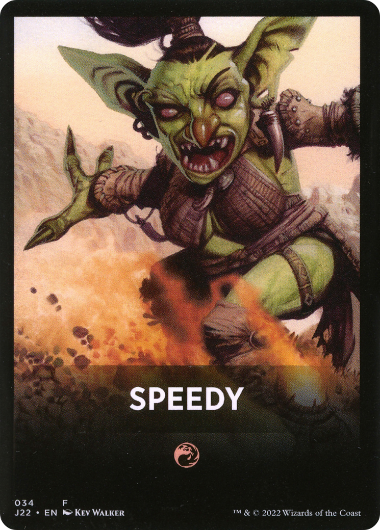 Speedy Theme Card [Jumpstart 2022 Front Cards] | Empire Gaming NC