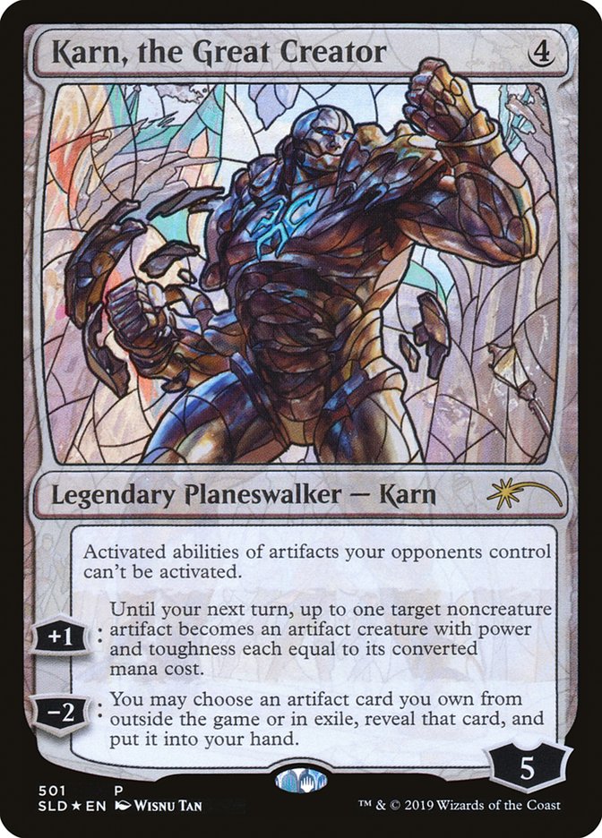 Karn, the Great Creator (Stained Glass) [Secret Lair Drop Promos] | Empire Gaming NC