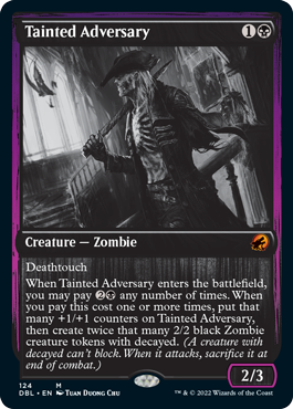 Tainted Adversary [Innistrad: Double Feature] | Empire Gaming NC