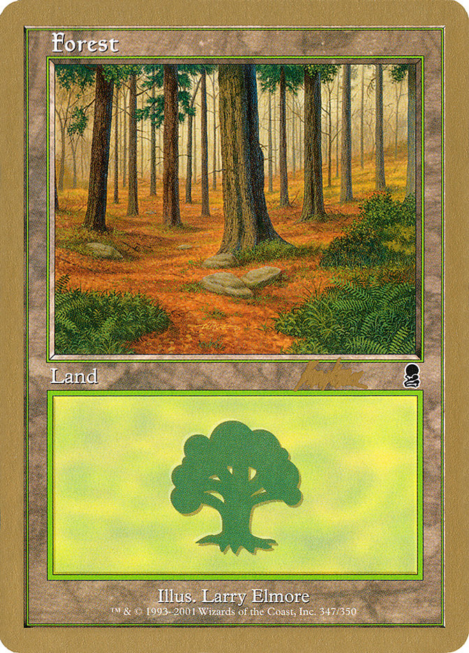 Forest (bk347) (Brian Kibler) [World Championship Decks 2002] | Empire Gaming NC