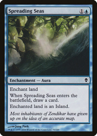 Spreading Seas [Zendikar] | Empire Gaming NC