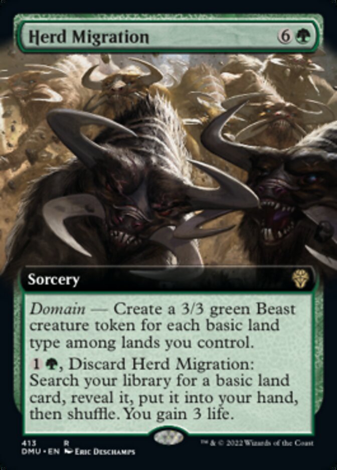 Herd Migration (Extended Art) [Dominaria United] | Empire Gaming NC