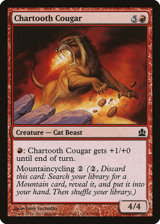 Chartooth Cougar [Commander 2011] | Empire Gaming NC