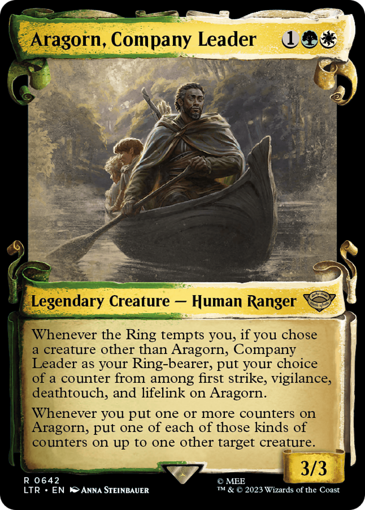 Aragorn, Company Leader [The Lord of the Rings: Tales of Middle-Earth Showcase Scrolls] | Empire Gaming NC