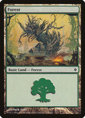 Forest (174) [New Phyrexia] | Empire Gaming NC