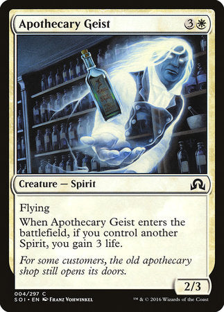 Apothecary Geist [Shadows over Innistrad] | Empire Gaming NC