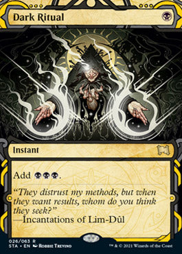 Dark Ritual  (Etched Foil) [Strixhaven Mystical Archive] | Empire Gaming NC