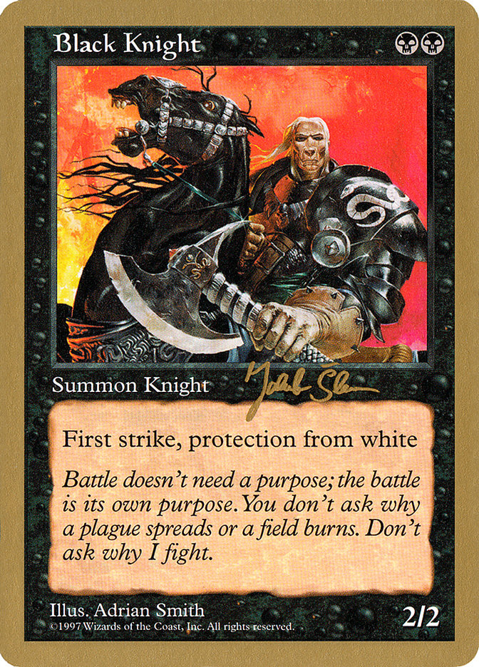 Black Knight (Jakub Slemr) [World Championship Decks 1997] | Empire Gaming NC