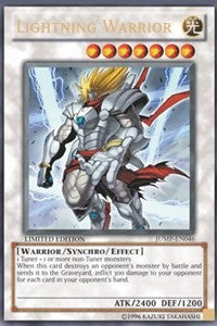 Lightning Warrior [JUMP-EN046] Ultra Rare | Empire Gaming NC