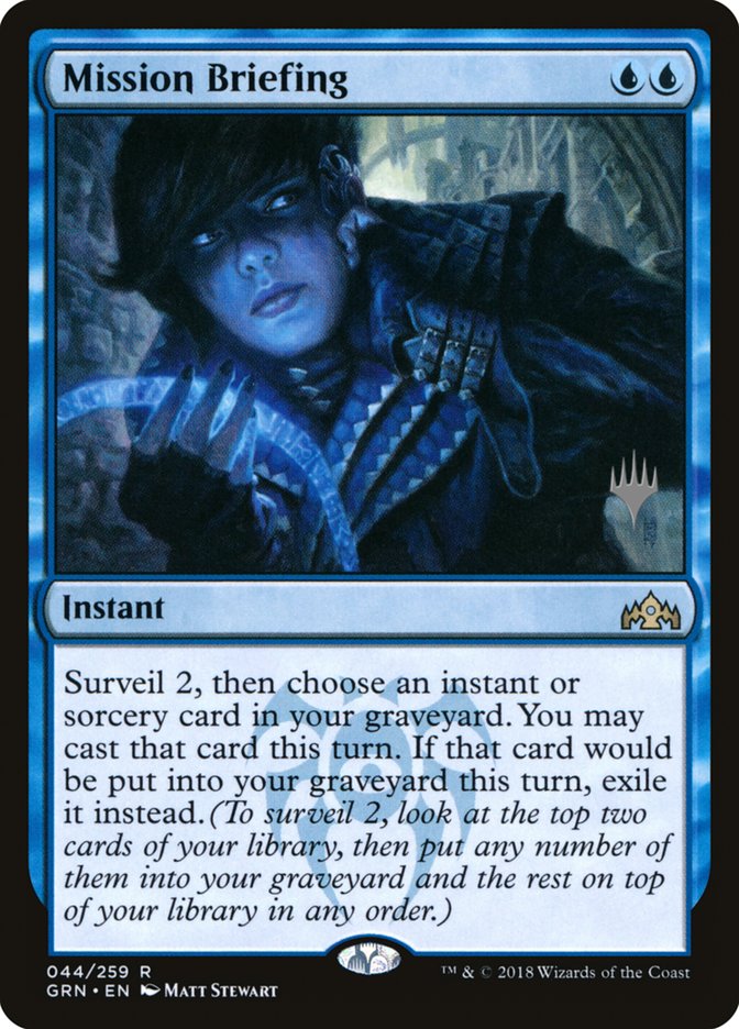 Mission Briefing [Guilds of Ravnica Promos] | Empire Gaming NC