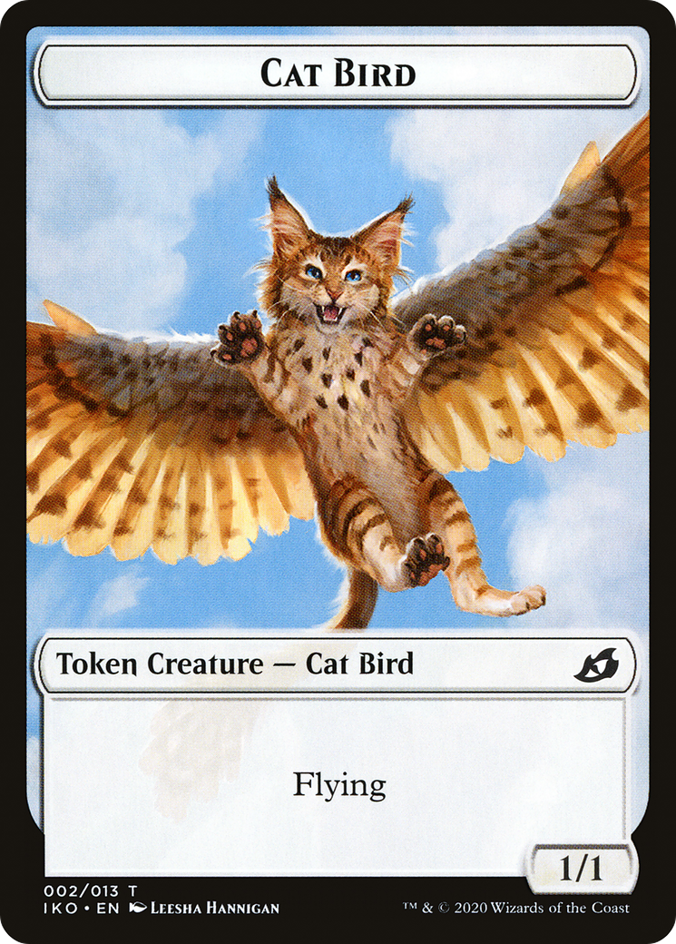 Cat Bird // Thopter Double-Sided Token [Starter Commander Decks] | Empire Gaming NC