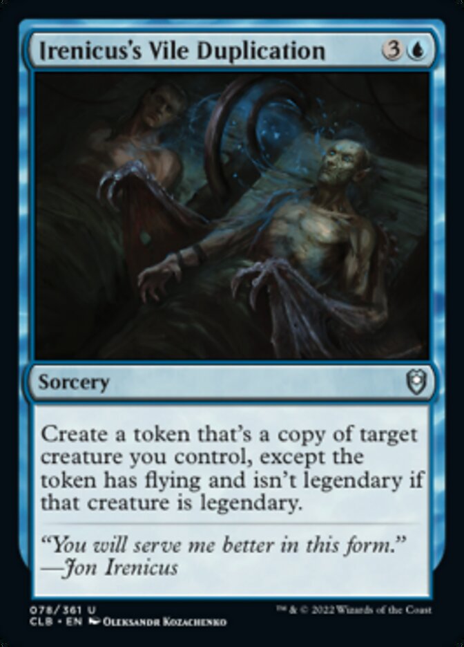 Irenicus's Vile Duplication [Commander Legends: Battle for Baldur's Gate] | Empire Gaming NC