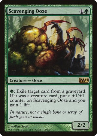 Scavenging Ooze [Duels of the Planeswalkers Promos 2013] | Empire Gaming NC