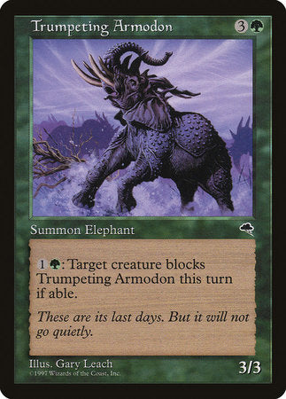 Trumpeting Armodon [Tempest] | Empire Gaming NC